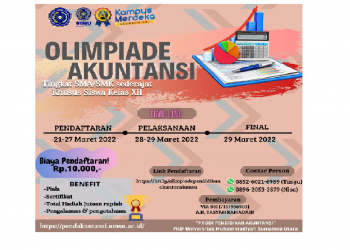 Pendaftaran Olimpiade Akuntansi Program Studi Pendidikan Akuntansi