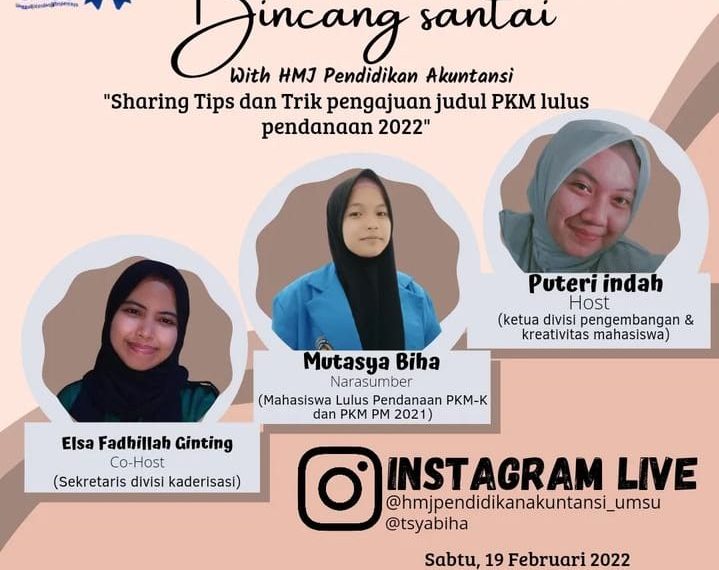 Sharing Tips dan Trik Pangajuan Judul PKM Lulus Pendanaan 2022